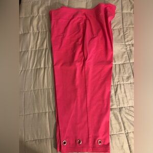 Womens Capri Pants Casual. Pants Elastic Waist Summer.